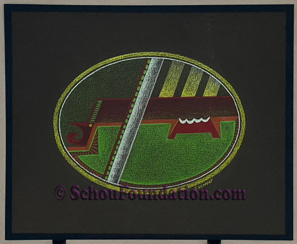 "Untitled", Original, Black Paper Series