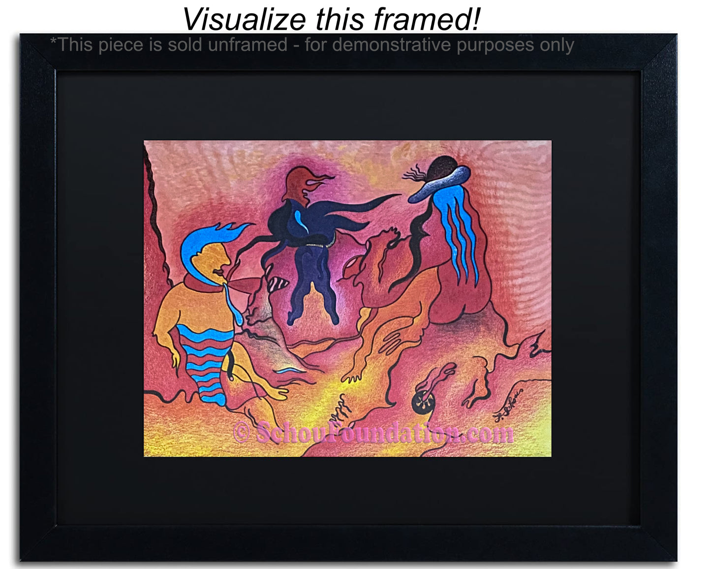 "Untitled" from the" Little Miss Who's Her Face" series, Reprint