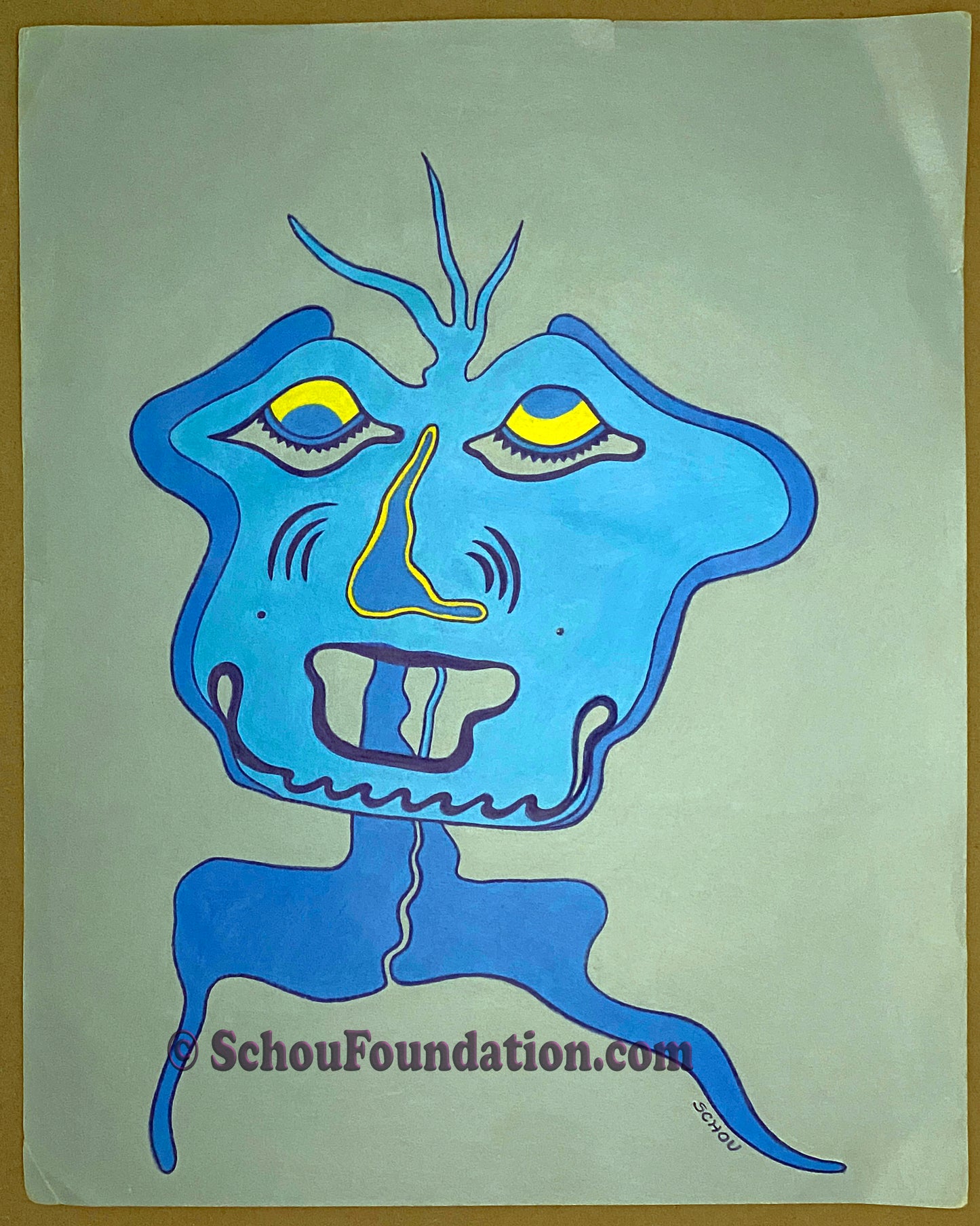 "Untitled", Original, White Paper Series