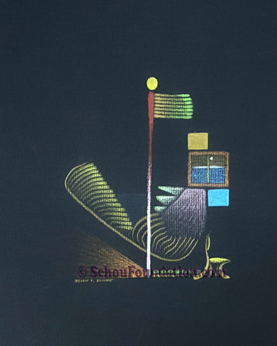 "Untitled", Original, Black Paper Series