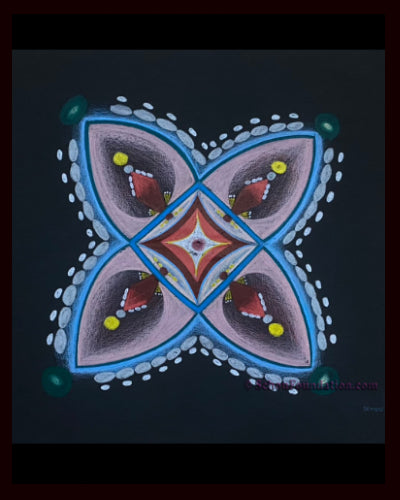 "Untitled", Original, Black Paper Series