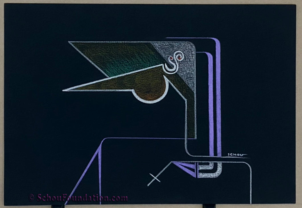 "Untitled", Original, Black Paper Series