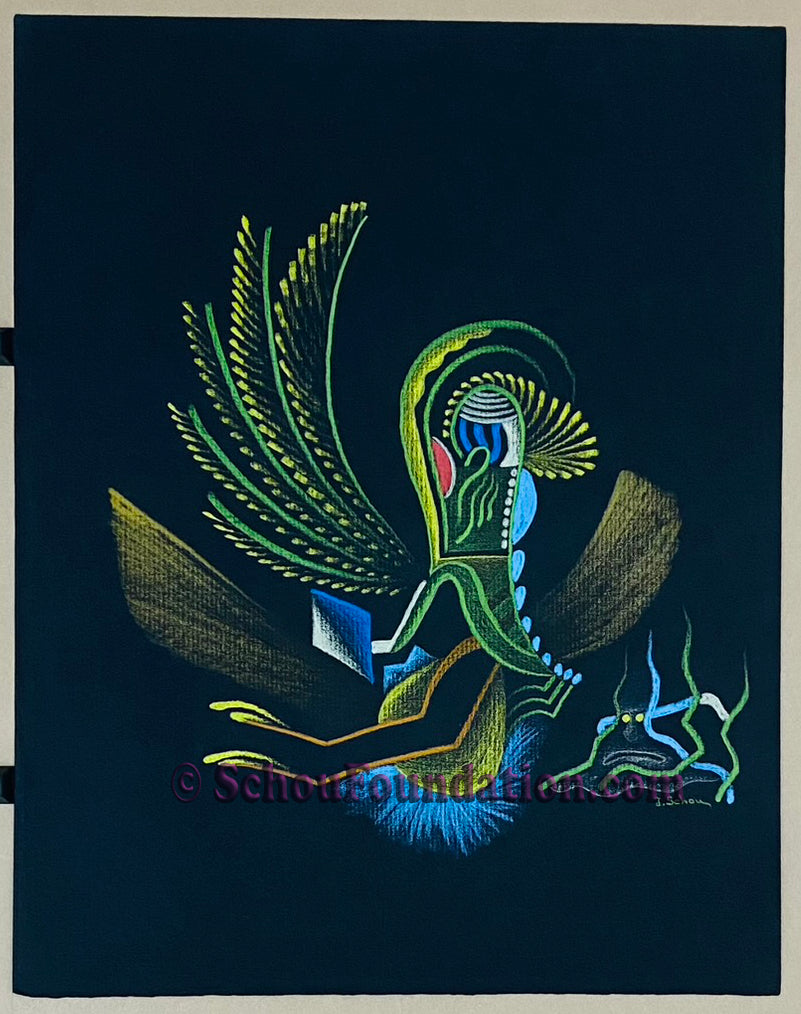 "Untitled", Original, Black Paper Series