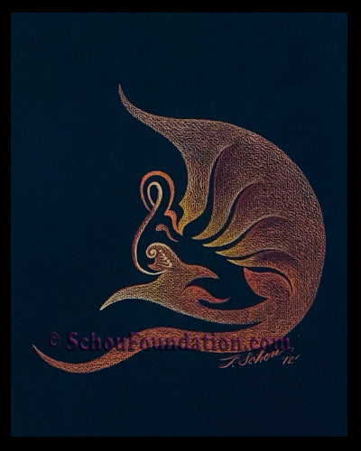 "Untitled", Original, Black Paper Series