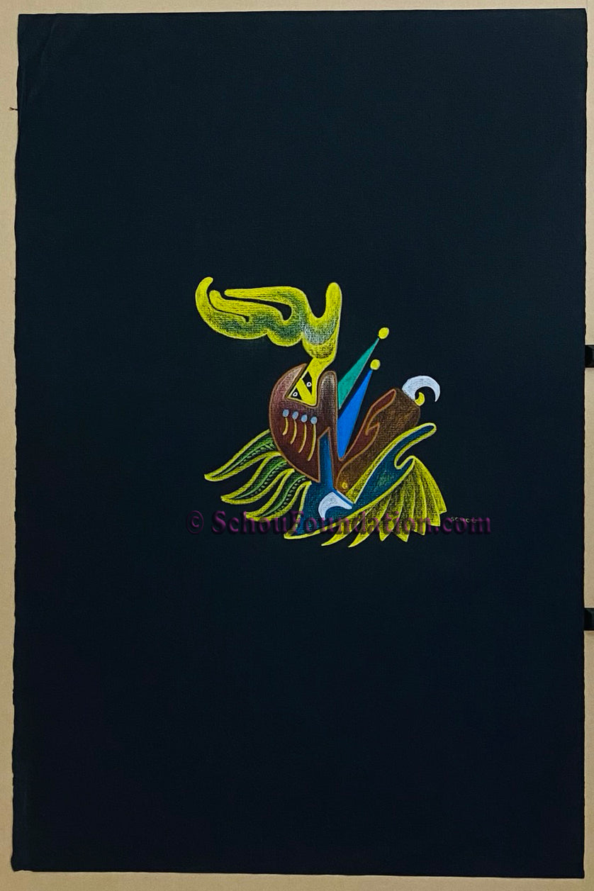 "Untitled", Original, Black Paper Series