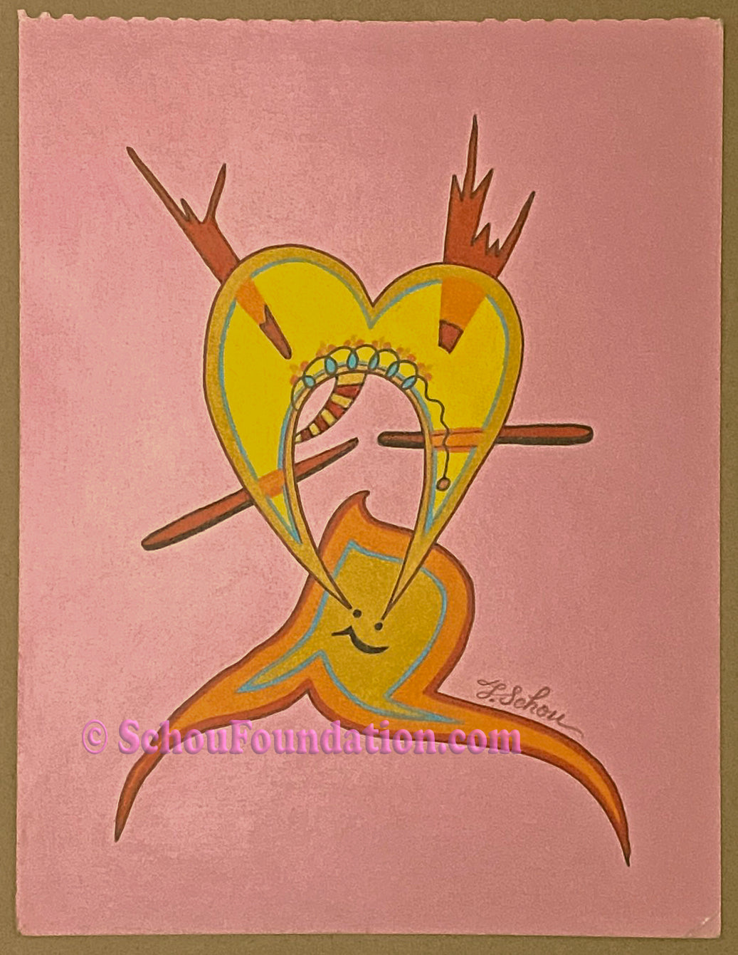 "Rhythm Of My Heart", Original, White Paper Series