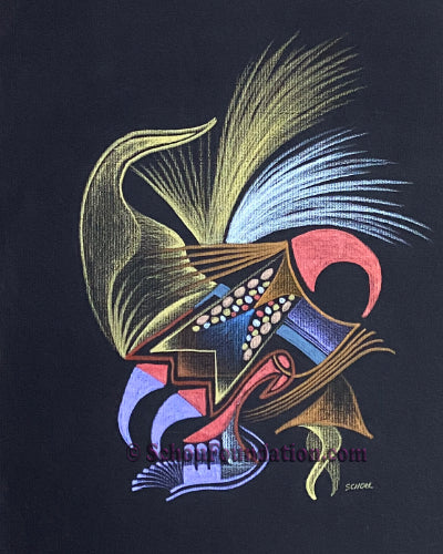 "Untitled", Original, Black Paper Series