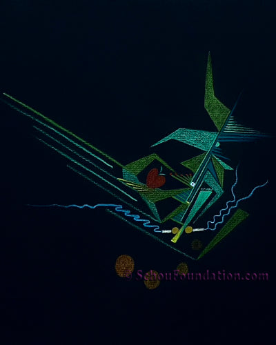 "Untitled", Original, Black Paper Series