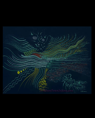 "Untitled", Original, Black Paper Series