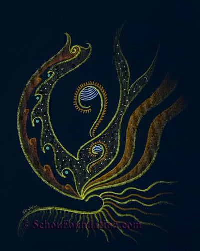 "Untitled", Original, Black Paper Series